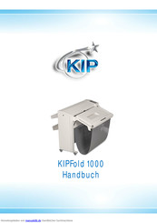 KIP KIPFold 1000 Handbuch