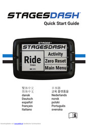 Stages cycling STAGESDASH Kurzanleitung