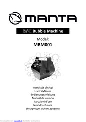 Manta RAVE MBM001 Bedienungsanleitung