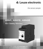 Leuze Electronic ASM1 Bedienungsanleitung