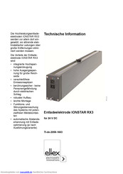 ELTEX IONSTAR RX3 Technische Information