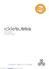 icklebubba Solar Benutzerhandbuch