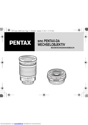 Pentax smc PENTAX-DA Bedienungshandbuch