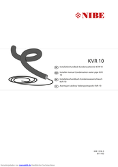 Nibe KVR 10 Installateurhandbuch