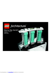 LEGO Architecture Marina Bay Sands Bedienungsanleitung