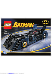LEGO DC Batman 7784 Bedienungsanleitung