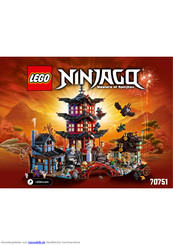LEGO NINJAGO Masters of Spinjitzu 70751 Bedienungsanleitung