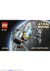 LEGO STAR WARS JEDI DEFENSE I 7203 Bedienungsanleitung