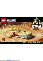 LEGO SYSTEM STAR WARS LANDSPEEDER 7110 Bedienungsanleitung