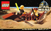 LEGO STAR WARS DESERT SKIFF 7104 Bedienungsanleitung