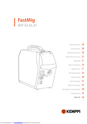 Kemppi FASTMIG MXF67 Gebrauchsanweisung