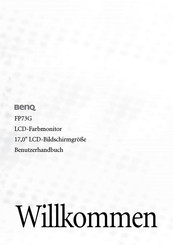 BenQ FP73G Benutzerhandbuch