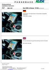 Kuda 291110 Einbauanleitung
