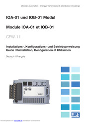 WEG IOA-01 Installations-, Konfigurations- Und Betriebsanweisung