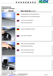 Kuda 293440 Einbauanleitung