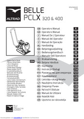 Altrad Belle PCLX 400 Bedienungshandbuch