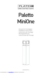 Platek Paletto MiniOne Montageanleitung