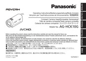 Panasonic povcam AG-HCK10G Bedienungsanleitung