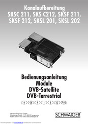 Schwaiger SKSF 212 Bedienungsanleitung