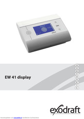 exodraft EW41 Bedienungsanleitung