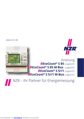 NZR EcoCount S 5//1 M-Bus Anleitung