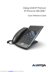 Aastra Dialog 5446 IP Premium Kurzreferenz