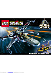 LEGO SYSTEM STAR WARS X-WING FIGHTER Bedienungsanleitung