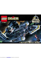 LEGO SYSTEM STAR WARS TIE FIGHTER & Y-WING Bedienungsanleitung