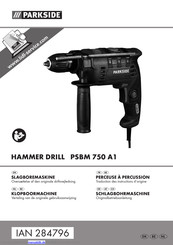 Parkside PSBM 750 A1 Originalbetriebsanleitung