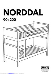 IKEA NORDDAL Montageanleitung