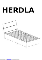IKEA HERDLA Montageanleitung