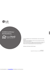 LG SmartThinQ Installationsanleitung/Betriebsanleitung