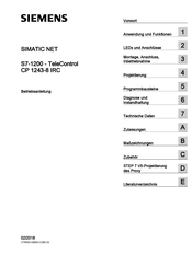 Siemens Simatic Net S7-1200 Betriebsanleitung