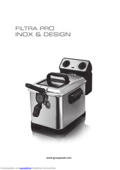 TEFAL FILTRA PRO INOX & DESIGN Bedienungsanleitung