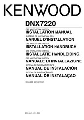 Kenwood DNX7220 Installations-Handbuch