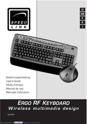 Speed Link SL-6491 Bedienungsanleitung