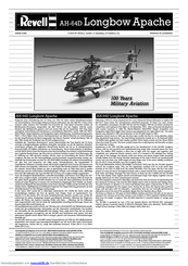 REVELL AH-64D Longbow Apache Bedienungsanleitung