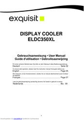 Exquisit ELDC350XL Gebrauchsanweisung