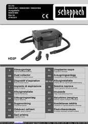 Scheppach HD2P Betriebsanweisung