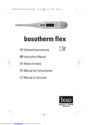 boso bosotherm flex Gebrauchsanweisung