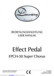 Dimavery EPCH-50 Super Chorus Bedienungsanleitung