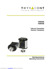 Thyracont VSR53E Betriebsanleitung