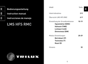 Trilux LMS HFS RMC Bedienungsanleitung