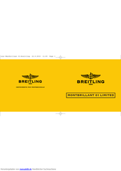 Breitling MONTBRILLANT 01 LIMITED Bedienungsanleitung