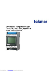 Tekmar 1883-UTR Montage- Und Einstellanleitung