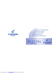 Calypso Watches DIGITAL IKM766 Betriebsanleitung