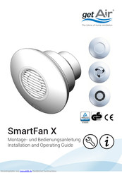 getAir SmartFan X Montage- Und Bedienungsanleitung