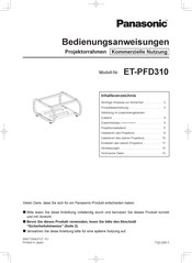 Panasonic ET-PFD310 Bedienungsanweisungen