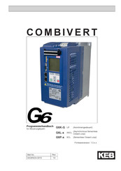KEB COMBIVERT G6L-Serie Programmierhandbuch