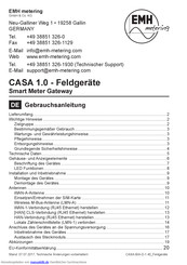 EMH metering CASA 1.0 Gebrauchsanleitung